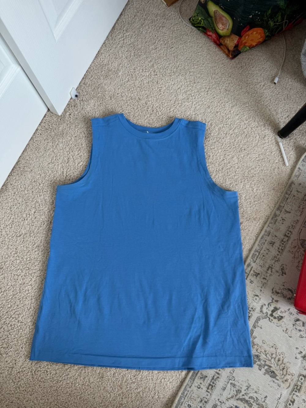 lululemon athletica Blue Muscle Tee